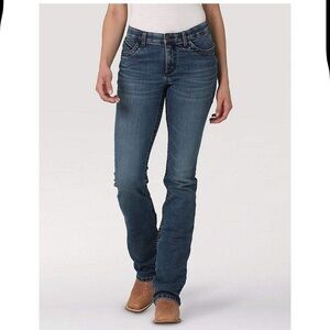 WOMEN'S WRANGLER ULTIMATE RIDING JEAN WILLOW MID-RISE (112330008) Size 32 13x34